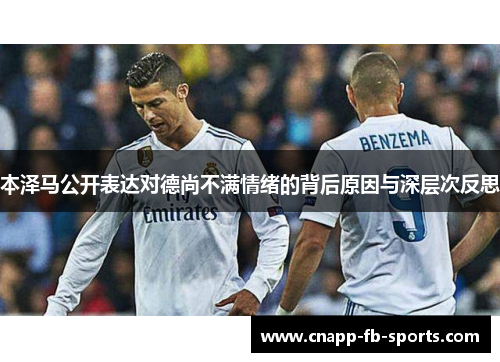 本泽马公开表达对德尚不满情绪的背后原因与深层次反思